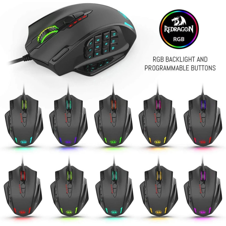 موس گیمینگ Redragon Impact M908