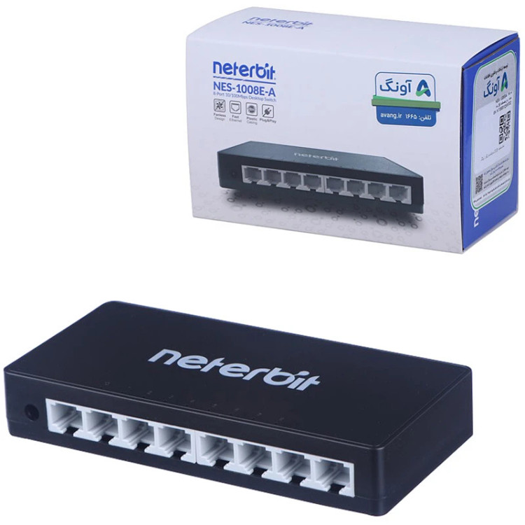 سوییچ 8 پورت نتربیت NES-1008E-A