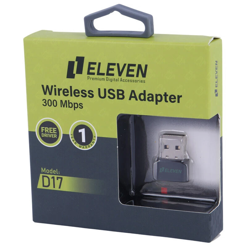 کارت شبکه بی سیم Eleven D17 300Mbps